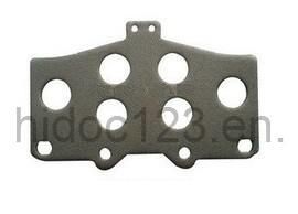 Disc Brake Pad Steel Back Plate for Mazda, Toyota, Buick and So on