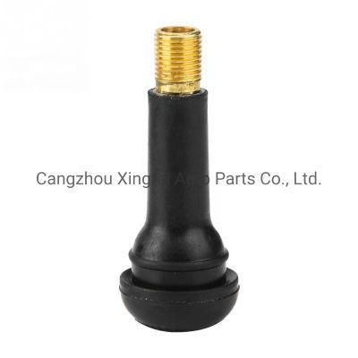 Aluminum/Zn Alloy/Copper High Quality Snap in Tubeless Tyre Valve Tr413