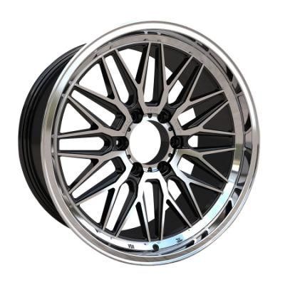 Aluminium Alloy SUV Rim 6X139.7 Black Machined Face/Lip