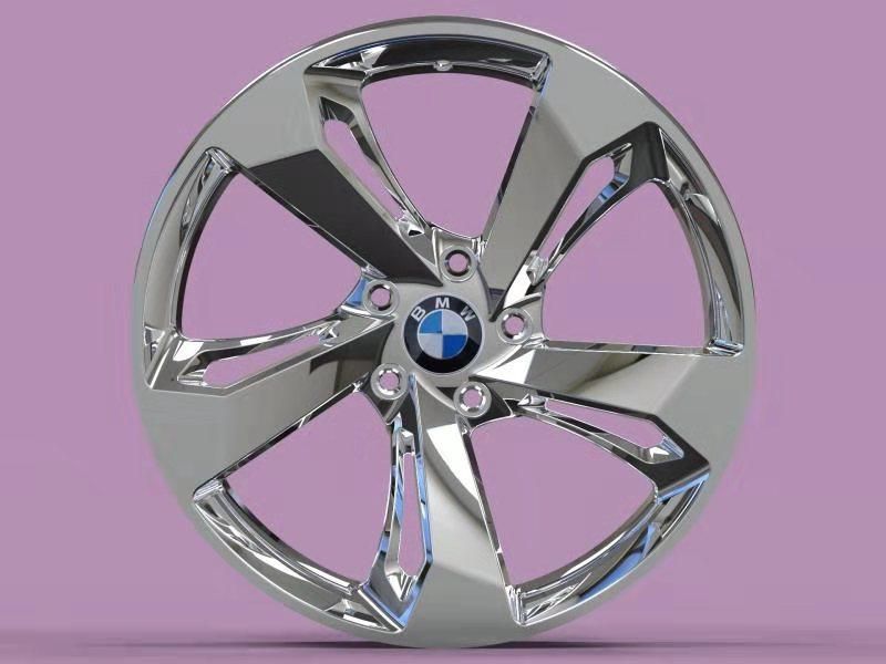 1 Piece Forged Alloy Rim with Polishing Finish Color