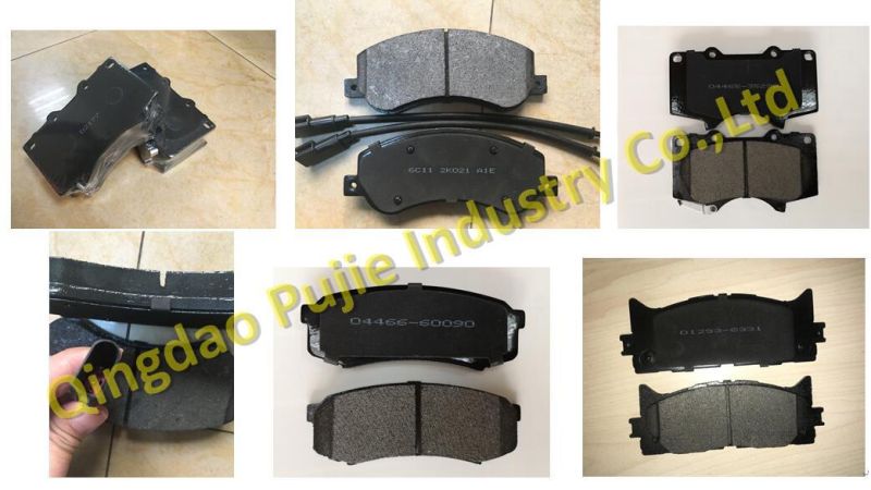 Semi Metallic Car Brake Pads for Mercedes Benz D985