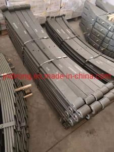 Chinese Heavy Truck Wg9725520072 First Leaf of Front Leaf Spring Sinotruk HOWO Spare Parts