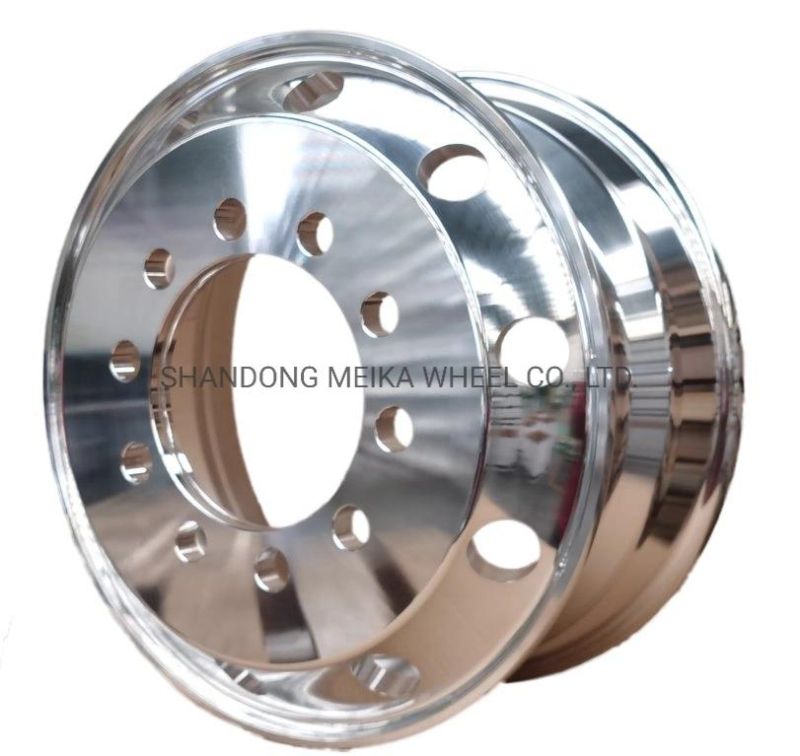 19.5 X 6.75 Super Quality of Forged Aluminum Alloy Truck Wheel or Rims