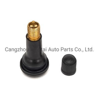High Quality Custom Caps Rubber Brass Tubeless Tire Valves