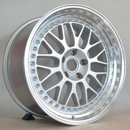 Chrome Deep Dish Staggered Alloy Wheel
