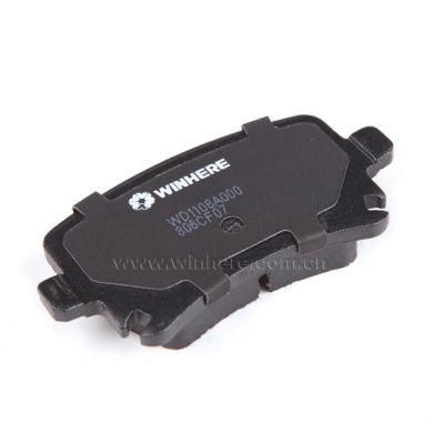 Auto Spare Parts Rear Brake Pad for OE#1K0698451Anti Rattle Clips