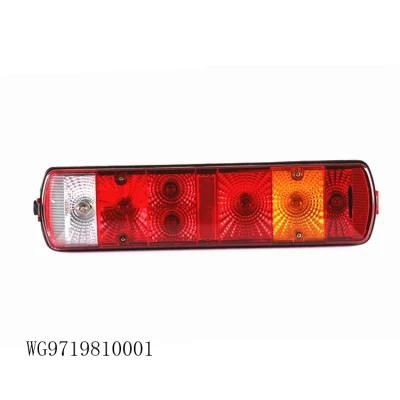 Original Sinotruk HOWO Truck Spare Parts Left Rear Combination Lamp Left Wg9719810001