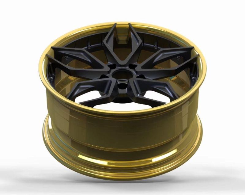 2 Piece Forged Deep Dish Alloys Rims