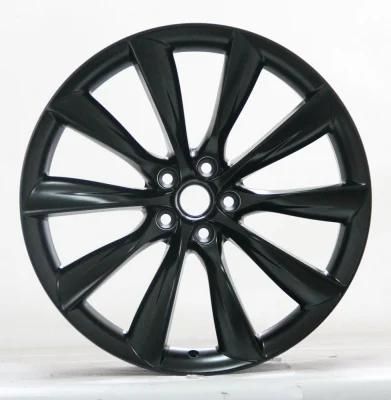 Multi Spoke 20 22 Inch Wheels Satin Black Alloy Wheel Rims 5X114.3/5X120 Et35