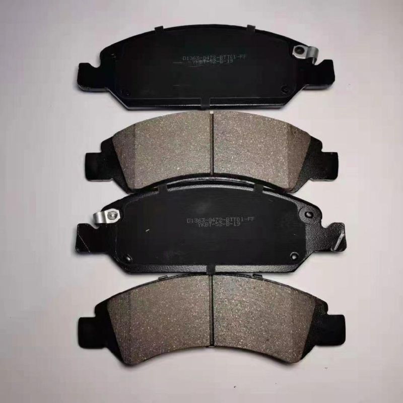 Auto Spare Parts Front Brake Pad for Toyota D1719 Ceramic Brake Pad for Car