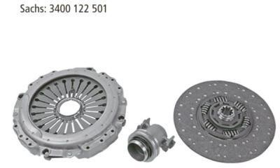 Factory Price Clutch Cover, Clutch Disc Clutch Kit Assembly 3400 122 501/3400122501 for Mercedes Benz, Actros