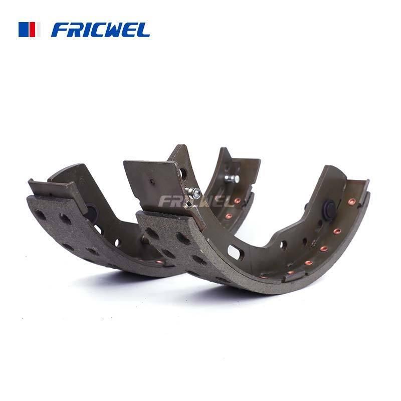 OEM Shoe South America Shoes Semi-Metal Non-Asbestos Green Particle Brake Lining for All Kinds of Cars