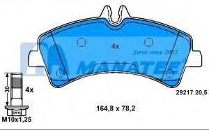 Front Disc Brake Pads for Mercedes Benz Vito (004 420 81 20)
