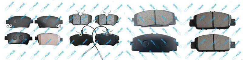 Semi Metallic Car Brake Pads for Mercedes Benz D985