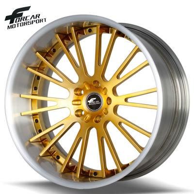 Aluminium OEM Acceptable Forged Alloy Wheel Rims