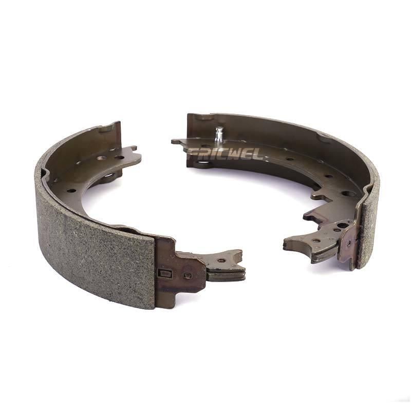 OEM Western Europe Brake Shoes Non-Asbestos Khaki Particle Shoe for All Kinds of Cars