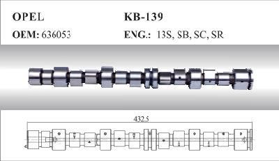 Auto Camshaft for Opel (636053 636000 90297711 90156986)