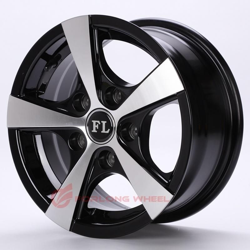 Forlong Wheels Alloy Trailer Wheel Rim 6jx13 5/112/67.1 Et30 950kgs with 195/50r13 Tire Assmblied for Campling Caravan Trailer Use