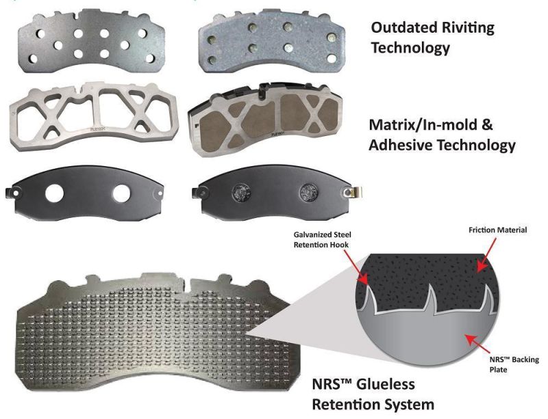 D1215 Automotive Replacement Brake Pads China Backing Plate Factory Plates Backing Plate for Toyota