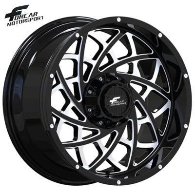 Deep Lip 20X10/20X12 Inch 4X4 Truck Car Offroad Alloy Wheels