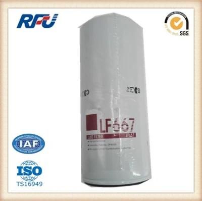 Oil Filter Auto Parts for Fleetguard Lf667 Car Accessories