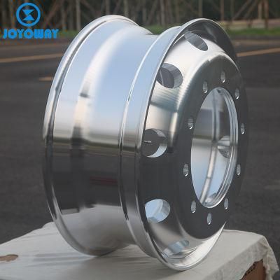 22.5*8.25 Forged Aluminum Alloy Passenger Wheel Truck Wheel Hub