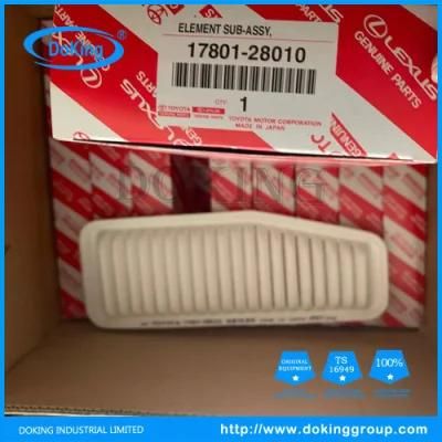 China Supplier Car Air Filter for Toyota 17801-28010