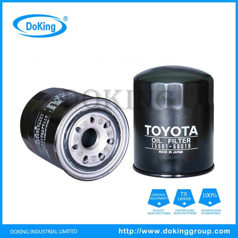 High-End Engine Oil Filter 15601-68010 for Toyota