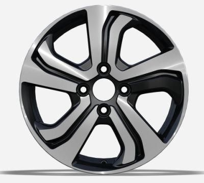 Alumilum Alloy Wheel Rims 15X6.0 Inch 4X100 53 Et Black Concave/Mesh Design Professional Manufacturer for Passenger Car Tire Wheel