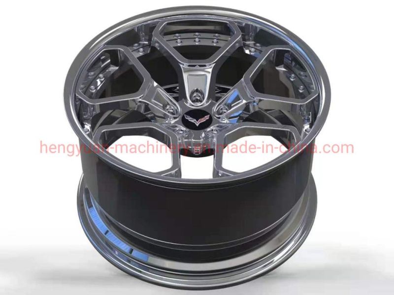 Forged Aluminum Alloy-CNC Processing Auto Parts, Tires, Car Modified Wheels