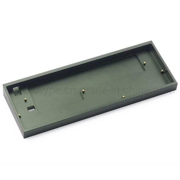 Custom Multicolor Anodizing Aluminum CNC Machining/Mechanical Keyboard Plate Case Part