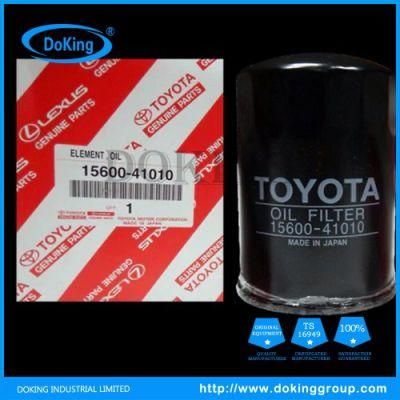 Car Filter Auto Parts Oil Filter 15600-41010 for Japan Toyota