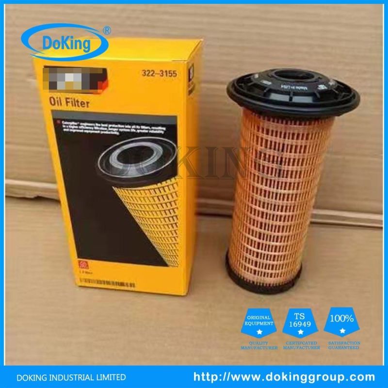 Best Price Auto Parts Oil Filter 322-3155 for Fleetguad-D/Ca-T/Jcb/Perkin/Vol