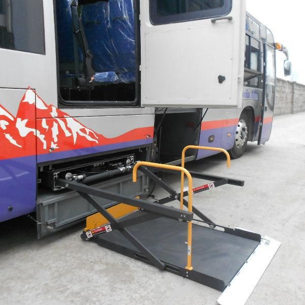 CE Scissor Wheelchair Lifter for Bus Hydraulic Wheelchair Lift