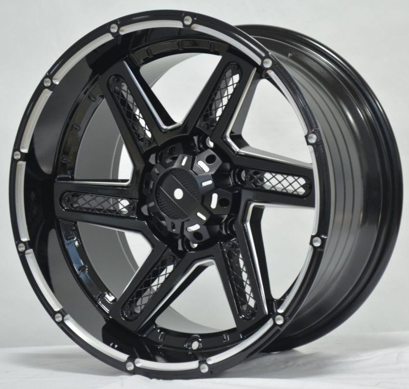 J6039 Aluminium Alloy Car Wheel Rim Auto Aftermarket Wheel