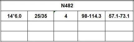 N482 JXD Brand Auto Spare Parts Alloy Wheel Rim Aftermarket Car Wheel
