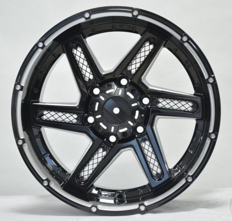 J6039 Aluminium Alloy Car Wheel Rim Auto Aftermarket Wheel