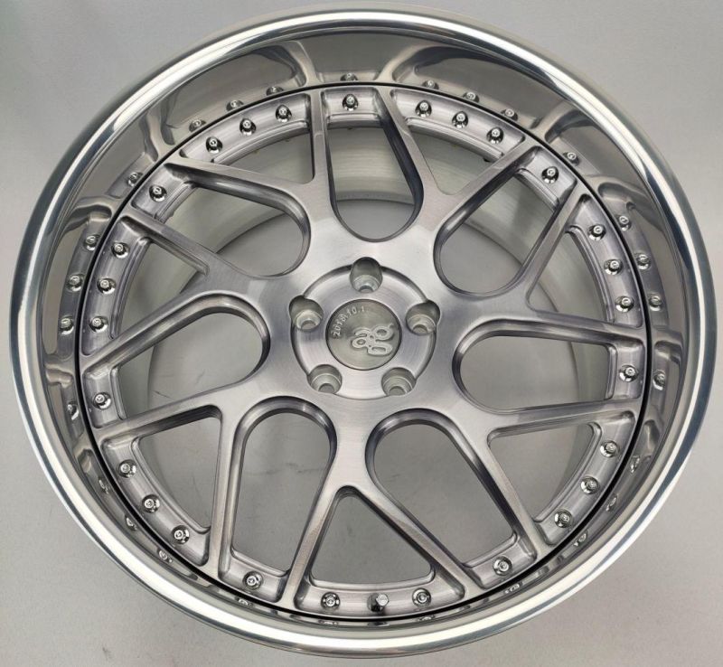 2 Piece Forged Wheels Alloy Rims Wheel and Customized Car Wheels