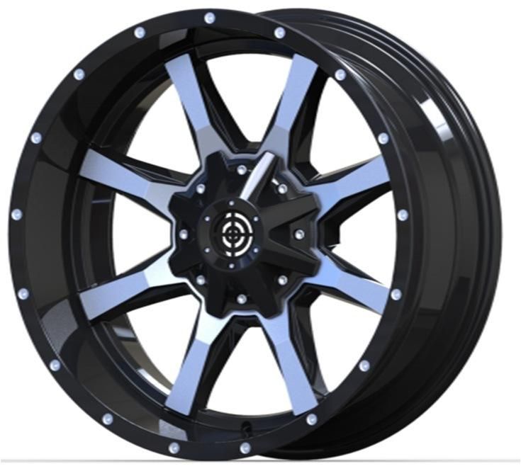 M607 JXD Brand Auto Spare Parts Alloy Wheel Rim Aftermarket Car Wheel