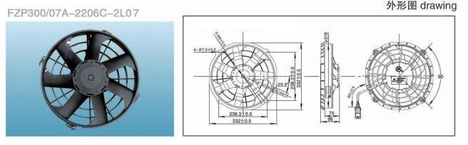 Condensation Fan for Vehicles