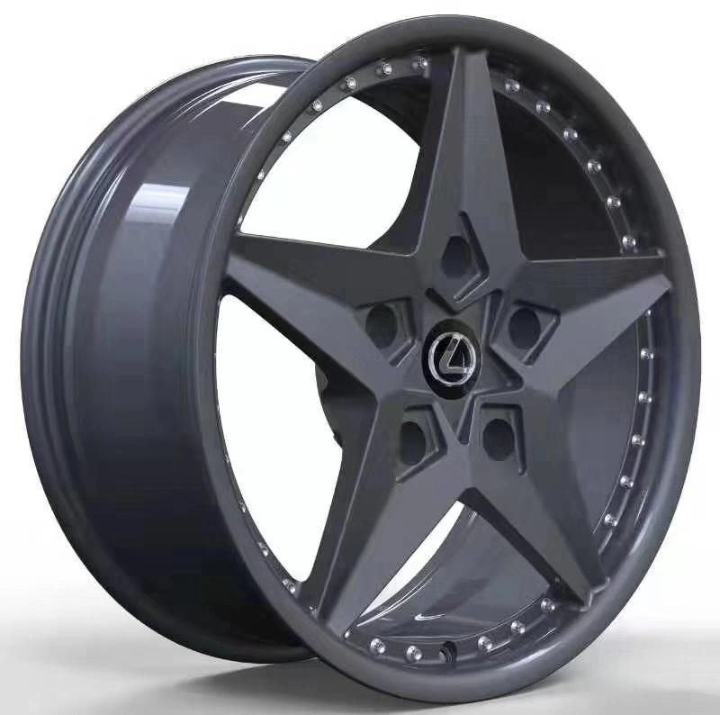 2 Piece Forged Alloy Mag Wheel Rim for Customized