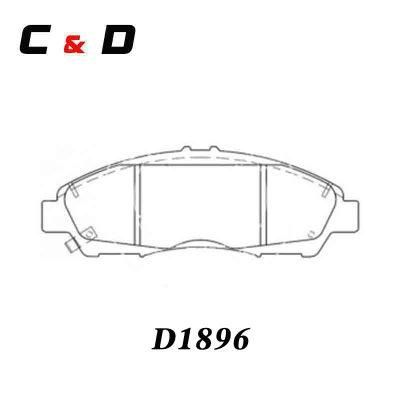 Semi-Metallic Formula Auto Parts Brake Pads D1896 for Cadillac (22972580)