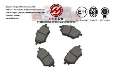 Noiseless High Quality Trunk Brake Pad Auto Brake System Friendly to Disc Ceramic Brake Pad D1891