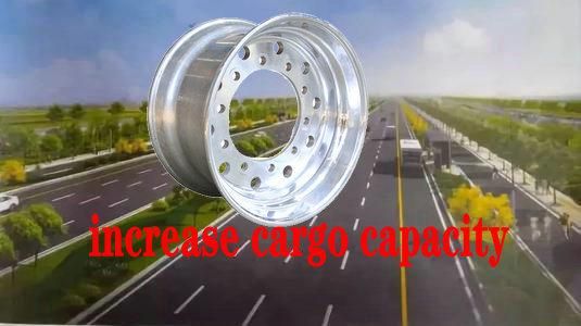 Heavy Duty Truck Light Weight Wheel Forged Aluminum Wheel (22.5*8.25 22.5*9.00 19.5*7.5 22.4*8.25)