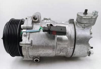 Auto Parts Air Conditioning Compressor for Volkswagen Lavida 1.6L, Bora 7V16 2013 6pk 124mm