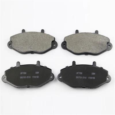 Semi-Metallic Material Auto Parts Brake System Pad for Mercedes-Benz