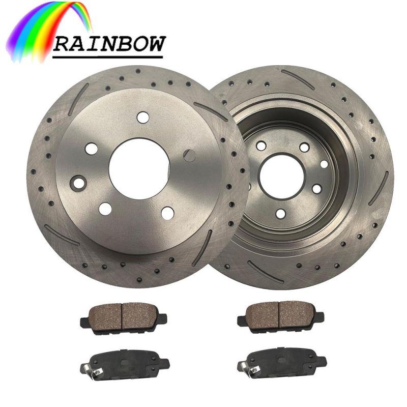 Hot Sale Car Parts Carbon Ceramic Metal Front and Rear Brake Disc/Brake Plate 43206-9n00A for Nissan