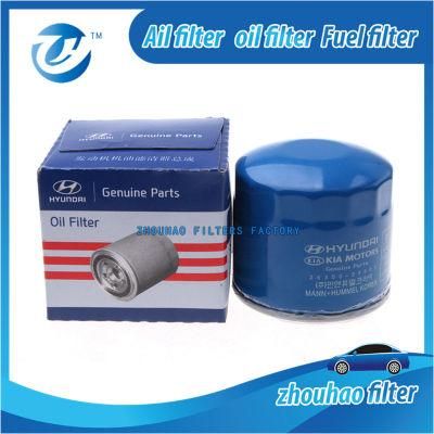Metal Oil Filter 26300-35504 26300-35503 26300-35500 W81180 for Hyundai KIA