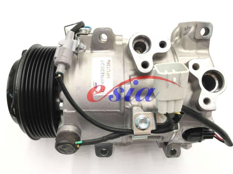 Auto Parts Air Conditioner Compressor for Toyota Crown 3.0L, Harrier 3.5L 6seu16c 2006 7pk 120mm 447280-1072