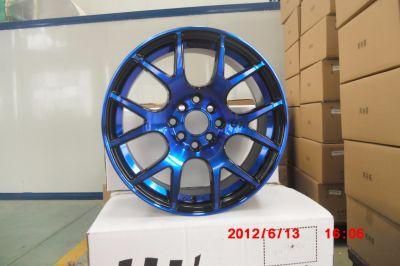 for All Kinds of Car Model blue Color Alloy Wheel Rims